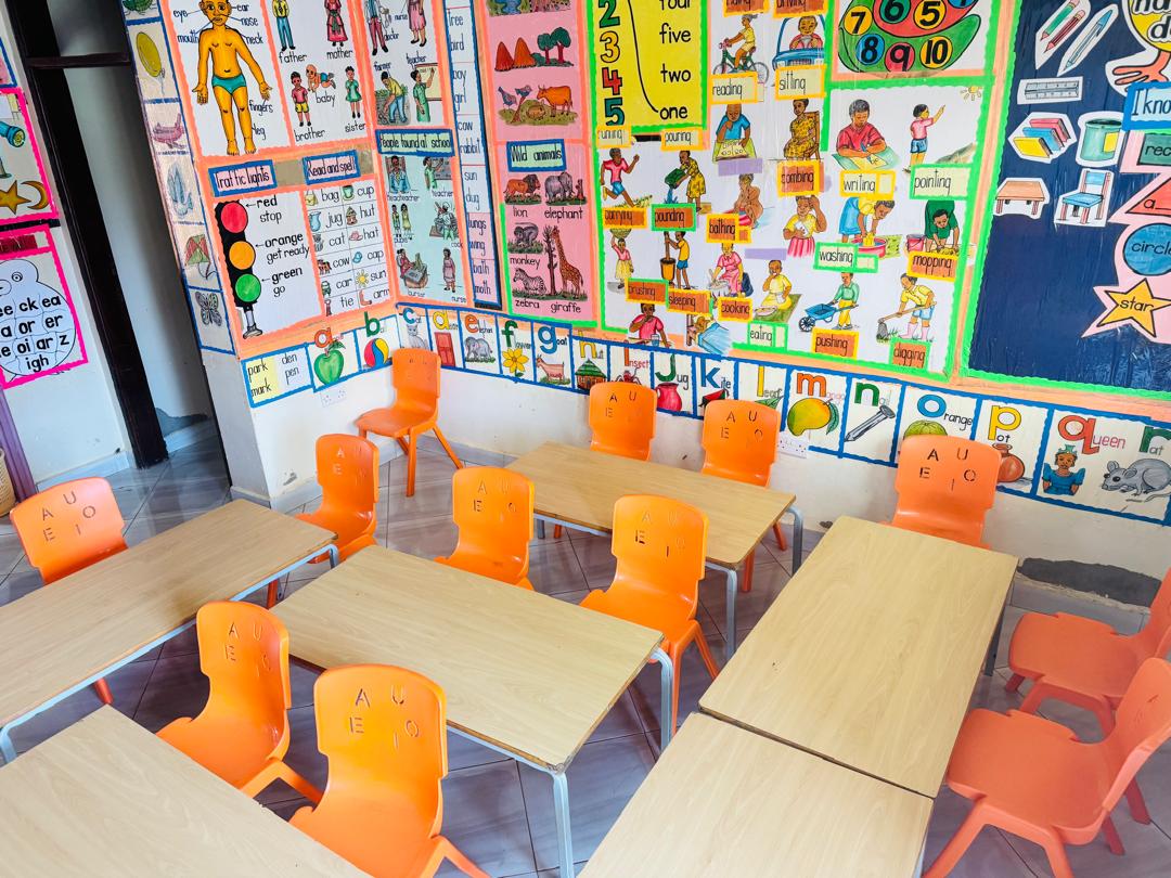 Classroom wall