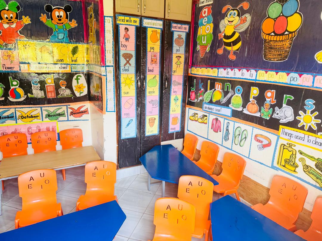 Classroom wall