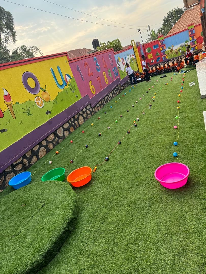 Outdoor play area